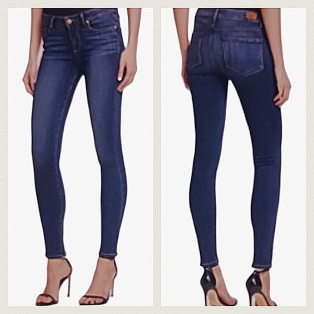 PAIGE Peg Skinny Jeans GUC $179 size 26    J696